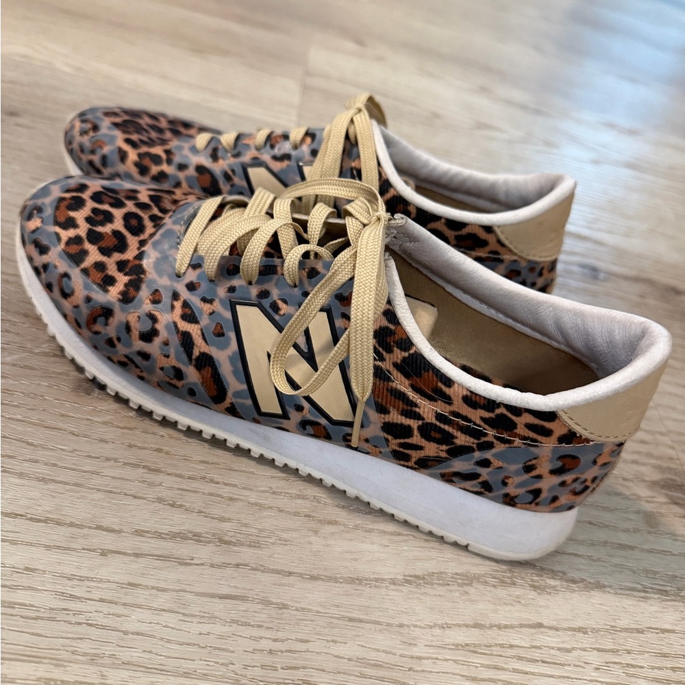 New Balance Tokyo 420 Tan and Black Leopard Women's Sneakers size 6.5 - Picture 5 of 7